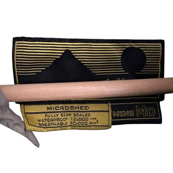 Solstice Oregon Men's Green Down Filled Microshed Zip Snap Ski Jacket Size M - Picture 6 of 10